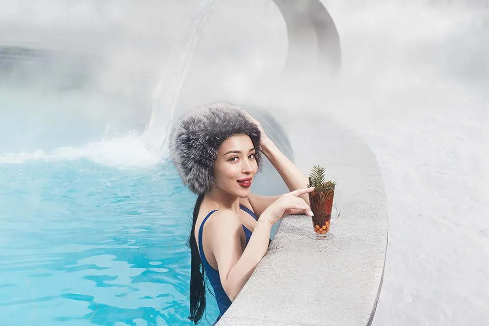 Как отдыхать на горячих источниках зимой