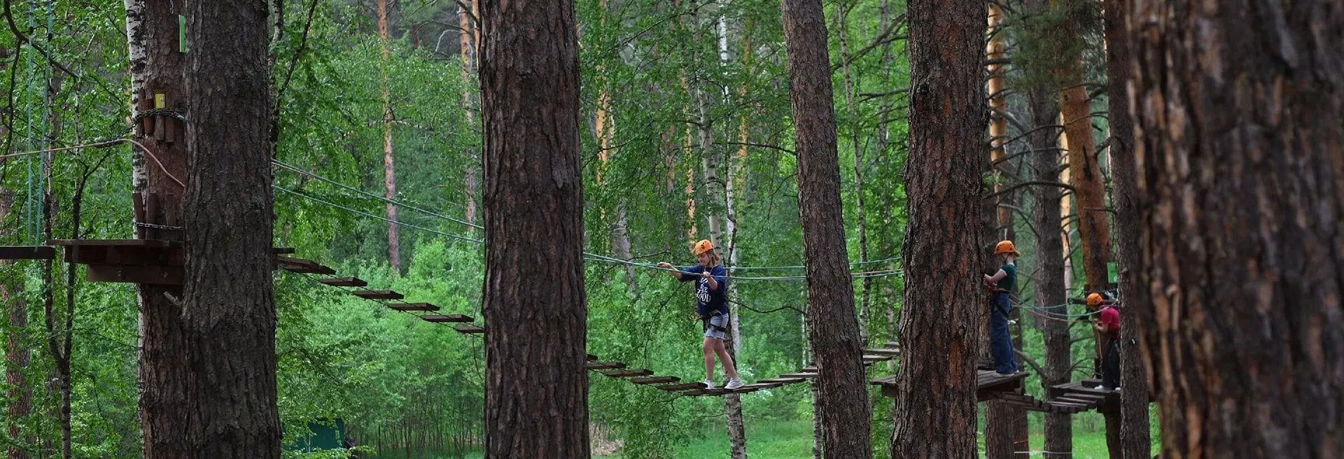 Верёвочный парк в «КУЛИГА КЛУБЕ»