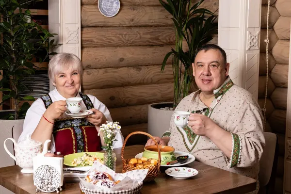 Чайная церемония в русском ресторане «Максимыч»