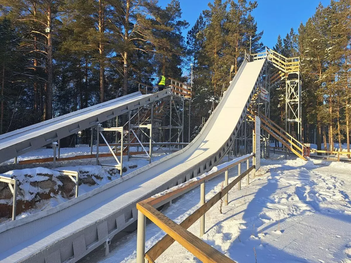 Где покататься на горках и лыжах в Тюмени 3