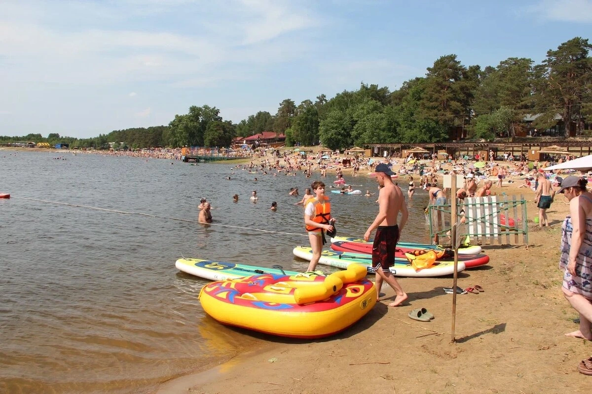 Оазис у озера в Тюмени 4