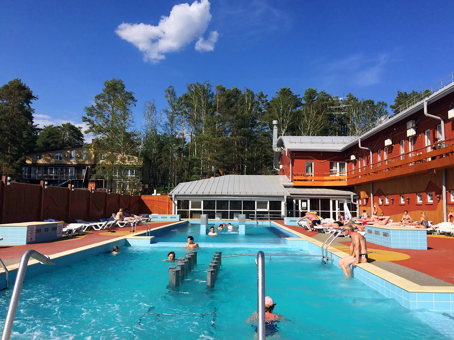 Термальный источник на базе отдыха «Верхний бор»