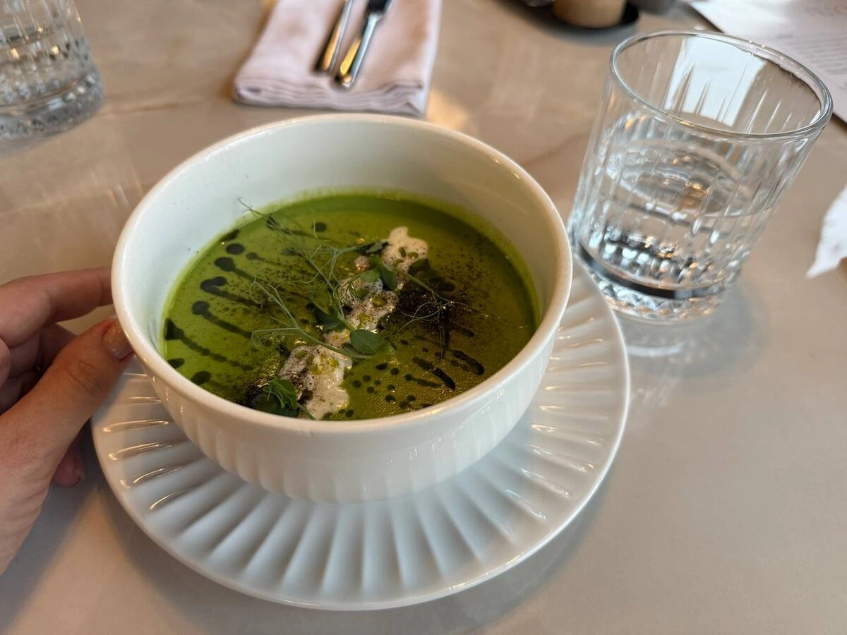 Морковный майонез, паштет из Жар-птицы, страчателла из сулугуни 4