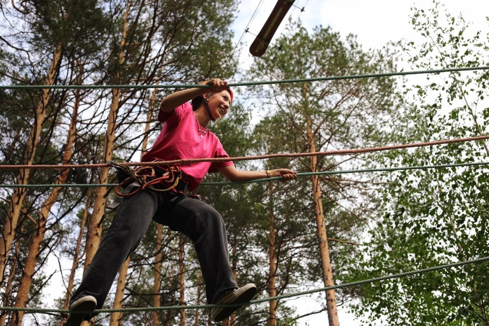Верёвочный парк в «КУЛИГА КЛУБЕ»