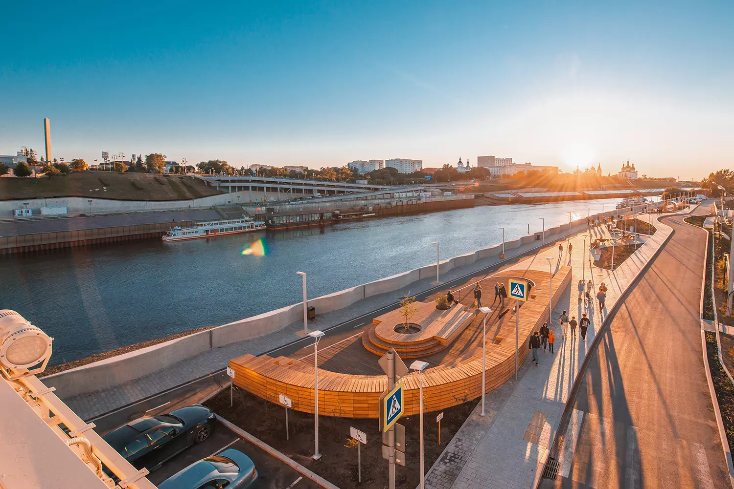 Набережная реки Туры