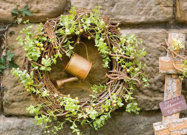 Мастер-класс «Весенний венок»