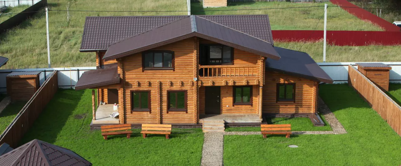 Загородный комплекс «Хлеб Соль»: деревянные хоромы в живописном лесу