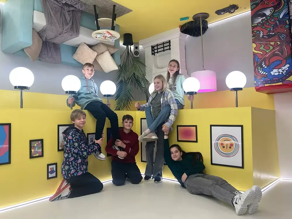 Всесезонный аттракцион «Перевернутый дом»