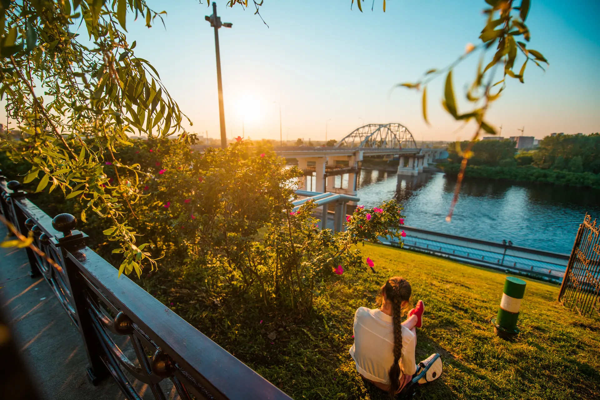 Набережная реки Туры