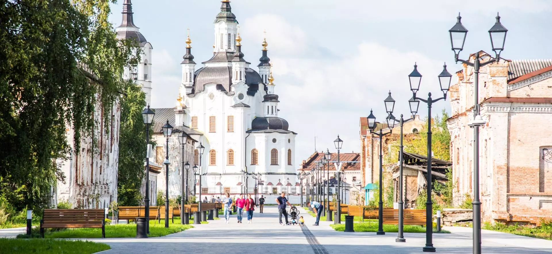 Нижний посад Тобольска