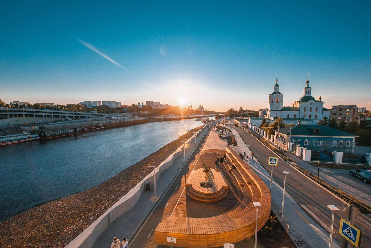 в дороге