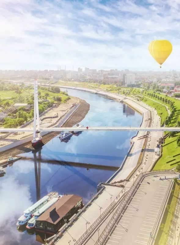 Набережная реки Туры