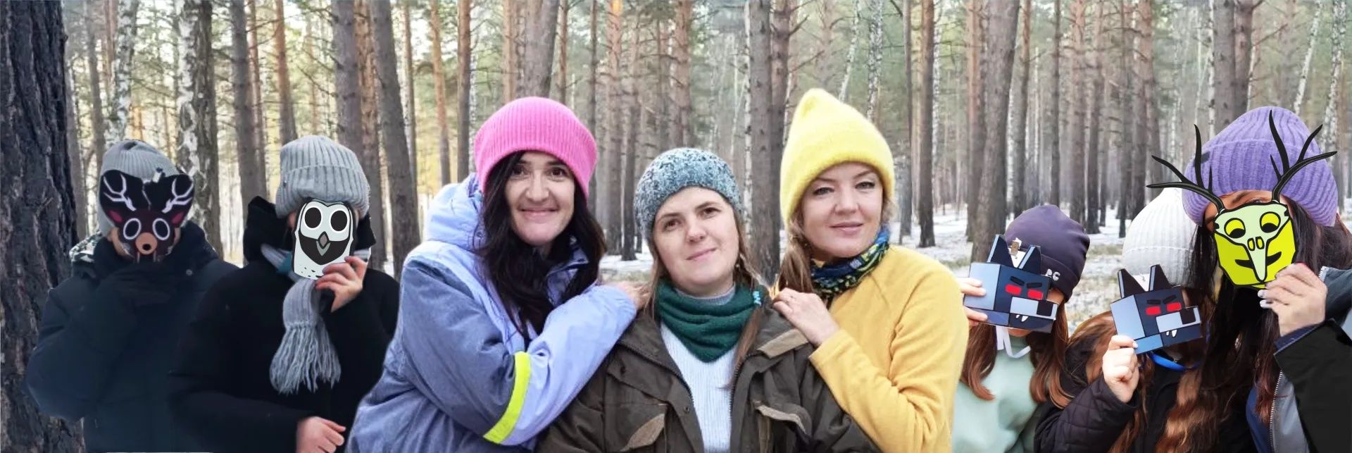 Семейный поход с игрой «99 ночей в лесу»