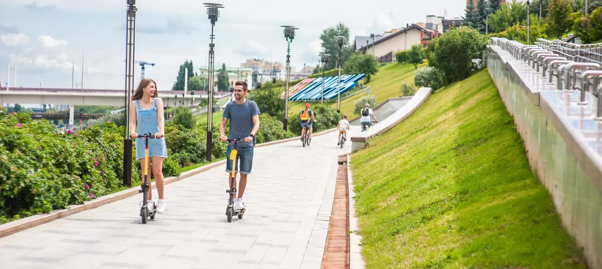 Набережная реки Туры