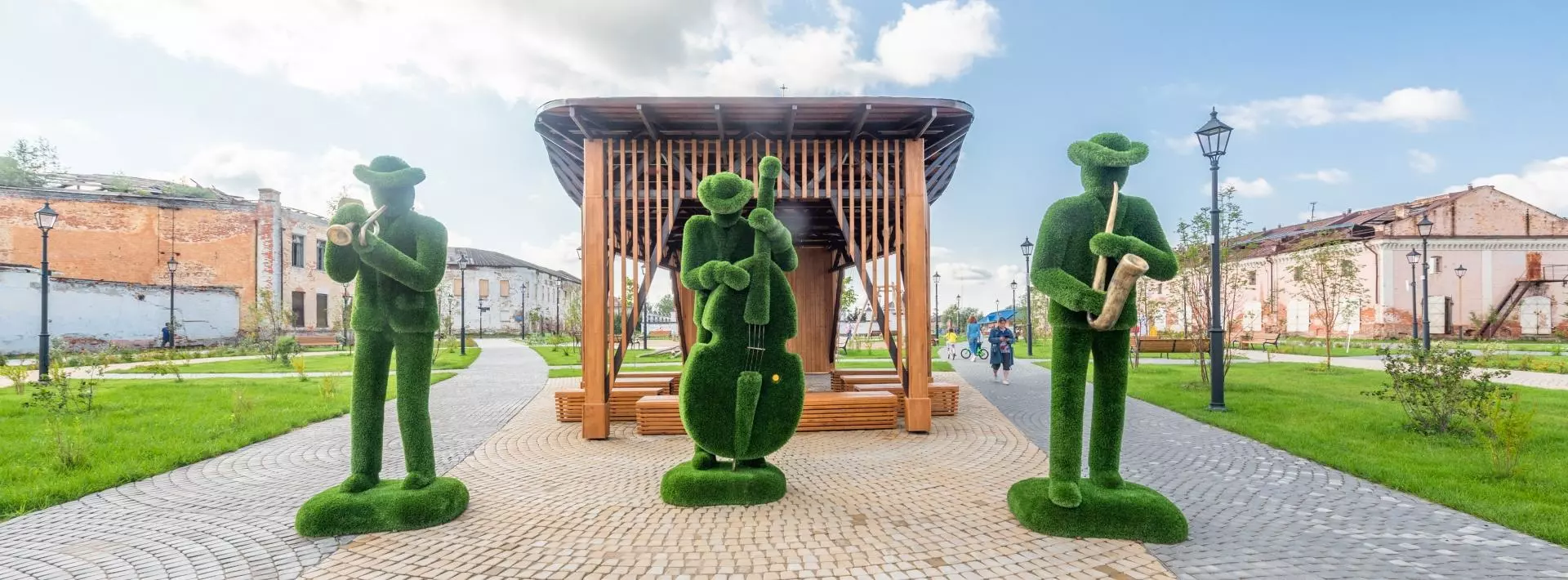 Нижний посад Тобольска