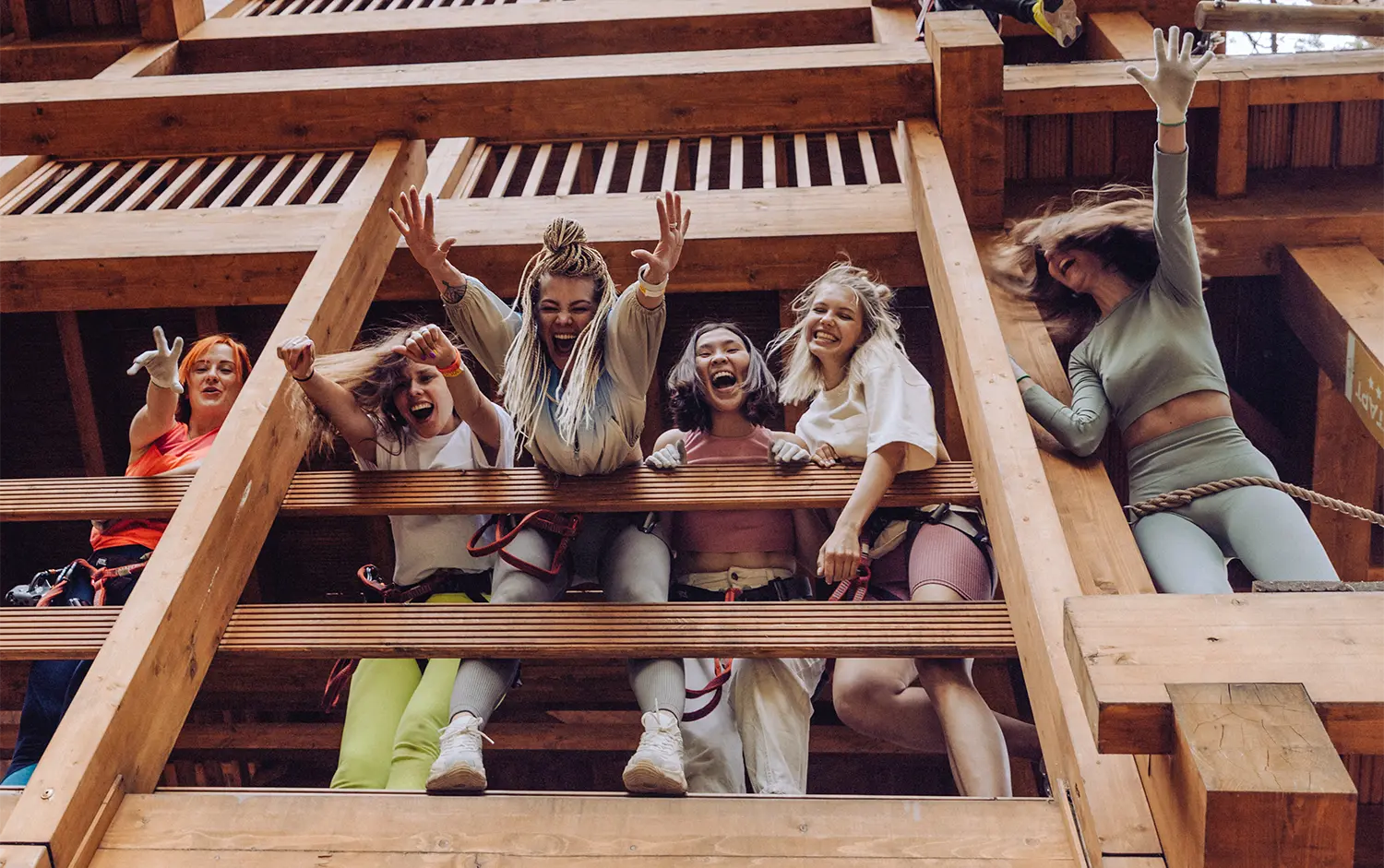 Веревочный парк Sequoia Park