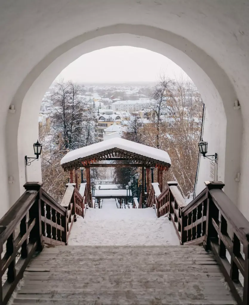 Софийская лестница (зима)