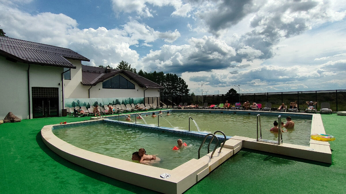 Лесной спа на термальном источнике в сосновом бору 5-1