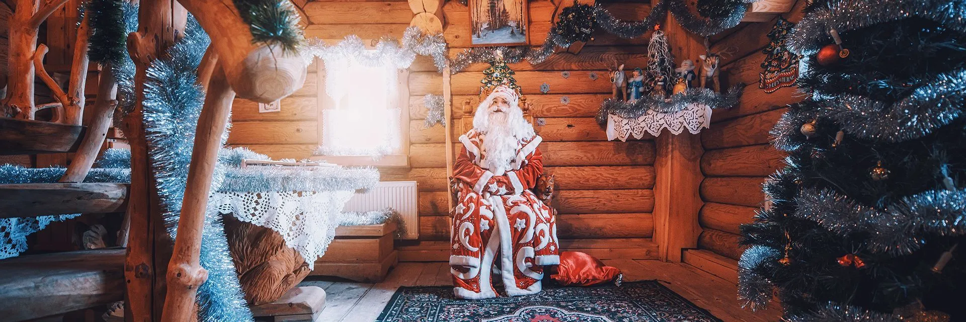 Резиденция Деда Мороза в Абалаке