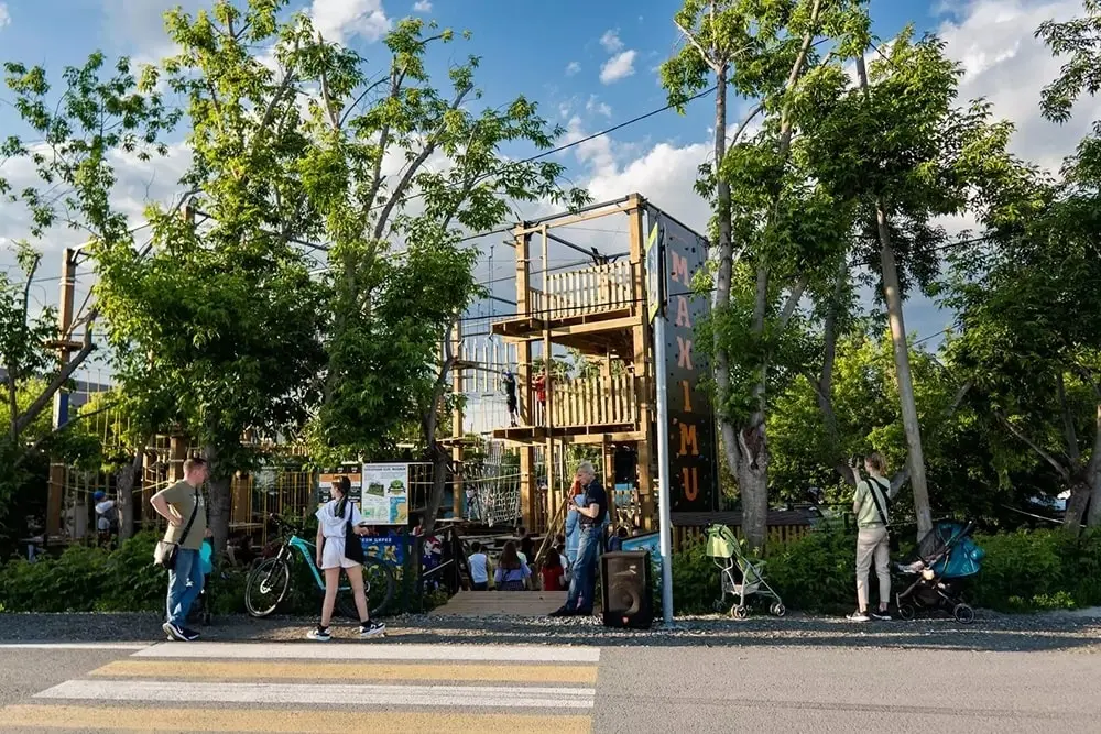 Веревочный парк Maximum