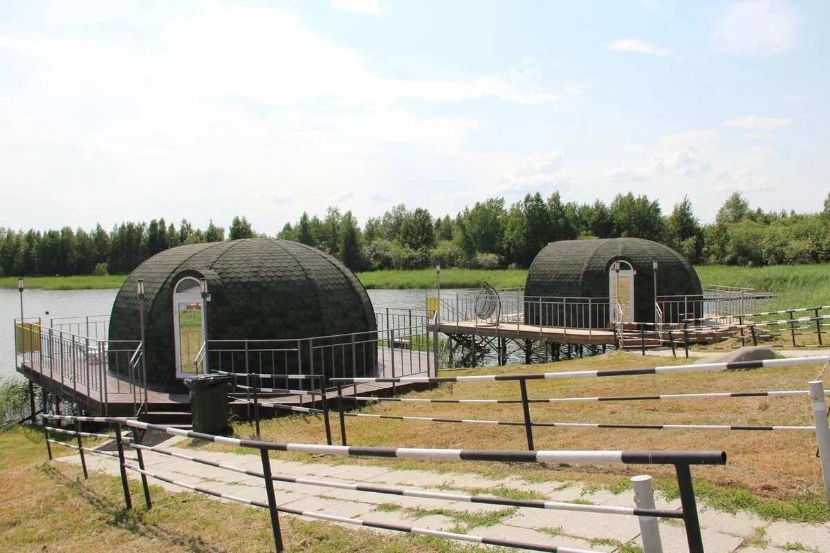 Оазис у озера в Тюмени 6