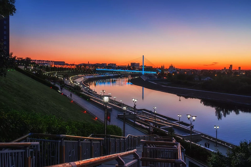  Четырехуровневая набережная