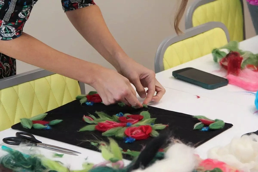 Тюменский ковер за два часа или чем увлечь себя и ребенка