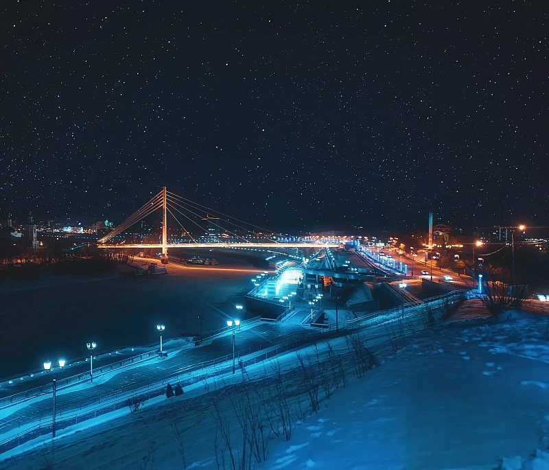  Четырехуровневая набережная