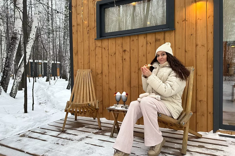 Как с палаткой только лучше: глэмпинг в заснеженном лесу недалеко от Тюмени