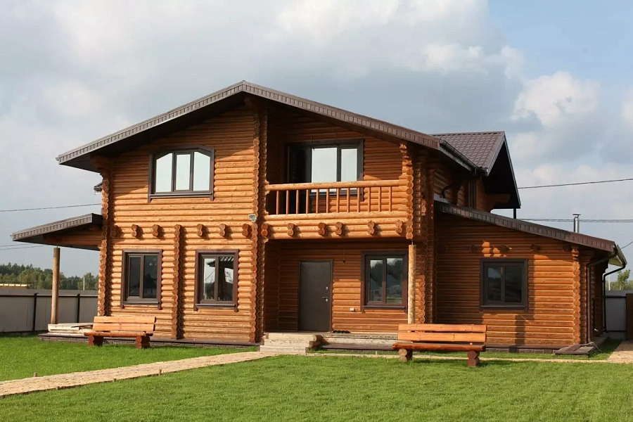 Загородный комплекс «Хлеб Соль»: деревянные хоромы в живописном лесу